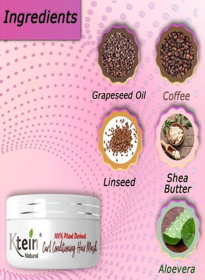 ktein natural 100% plant derived curl shampoo & conditioner combo(200ml) - Image 5