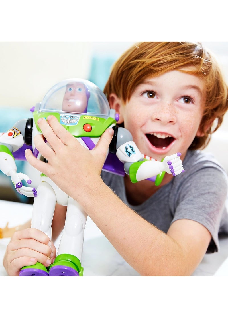 Disney store Disney Toy Story Advanced Talking Buzz Action Figure 33cm Lightyear Toy Space Ranger Voice Toy Collectible Nice Gift for Birthday Eid to Boys Girlds Kids - Image 2