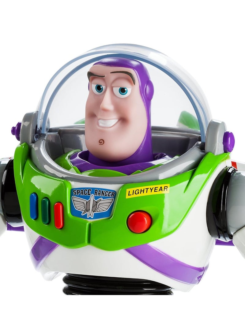 Disney store Disney Toy Story Advanced Talking Buzz Action Figure 33cm Lightyear Toy Space Ranger Voice Toy Collectible Nice Gift for Birthday Eid to Boys Girlds Kids - Image 4