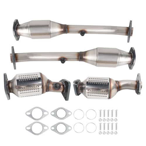 ZHRUIHAN Catalytic Converter Kit Compatible with NV1500, NV2500, NV3500 2012-2017 & Frontier 2005-2019 & Pathfinder 2005-2012 & Xterra 2005-2015 & Equator 2009-2012 4.0L V6 engine, EPA Compliant - Image 1