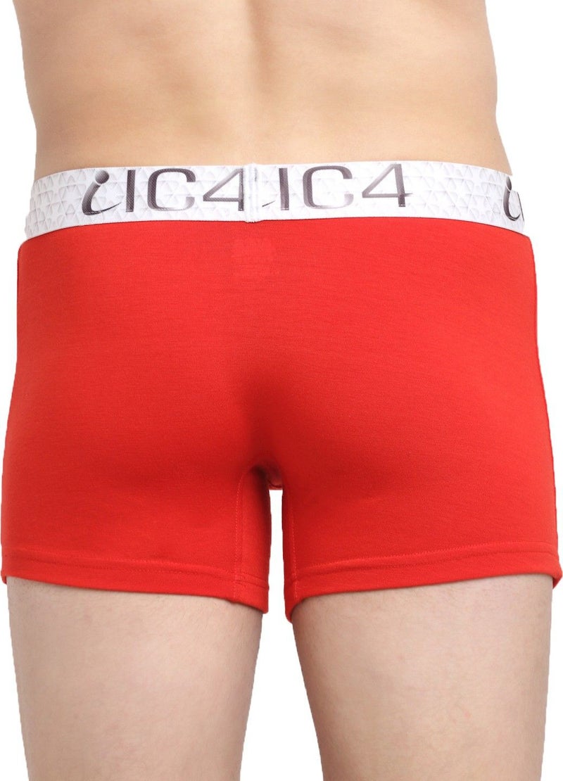 IC4 Store Men's Pocket Trunk Combo Pack of 2 - Charcoal and Red - Image 4