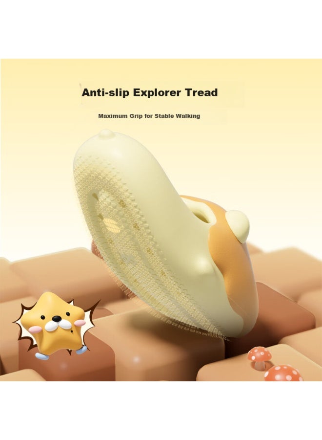 Chikoku Lion Shark Cute Cartoon Slippers Women Summer Home Thick Bottom Comfortable Soft Bottom Couple Home Cool Drag Men - Image 3