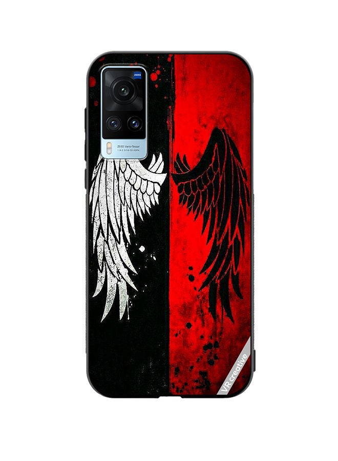 VR CREATIVE Protective Case Cover For Vivo X60 Wings Design Multicolour - Image 1