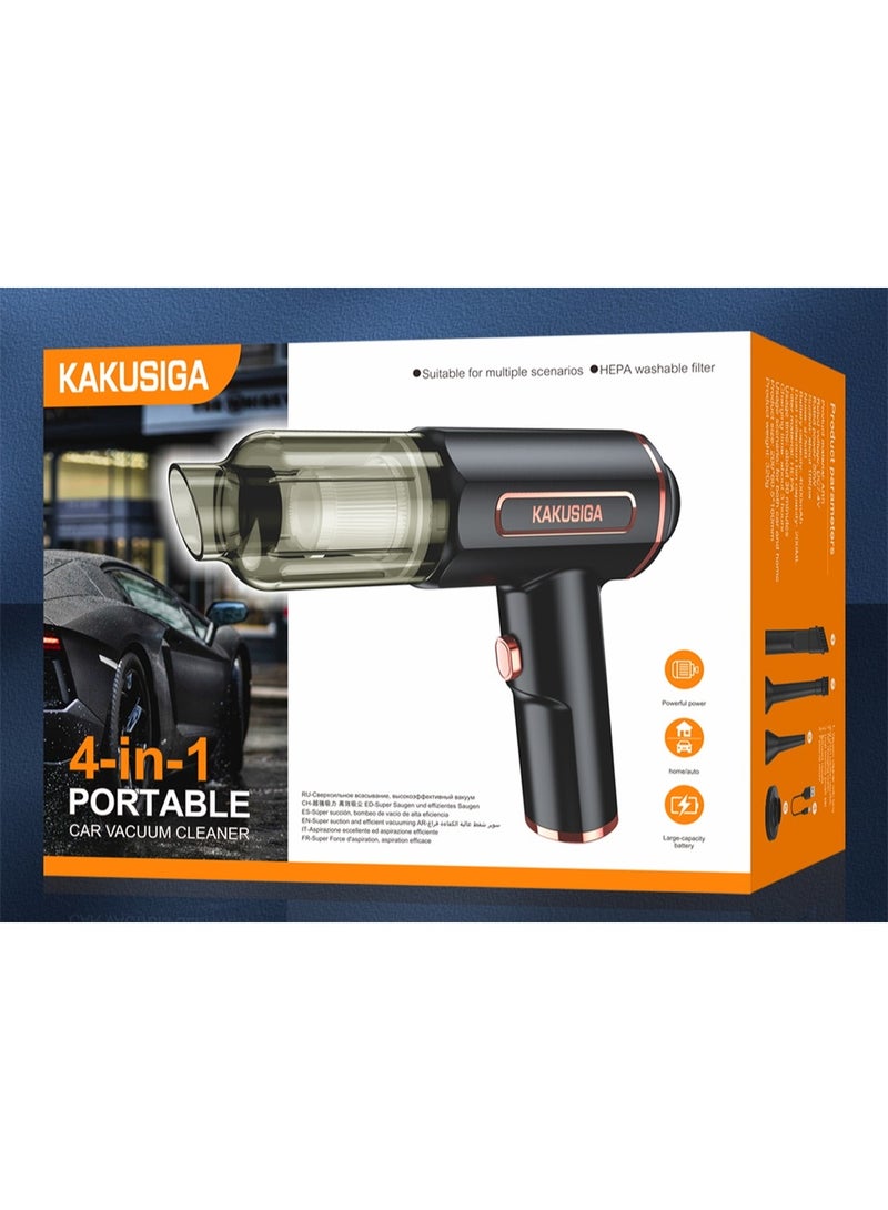 KAKUSIGA مكنسة سيارات محمولة KAKUSIGA 4 في 1 - Image 2