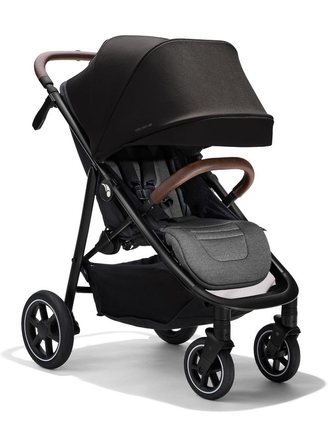 Baby Jogger City Mini Air Lightweight Stroller, Rich Black - Image 1
