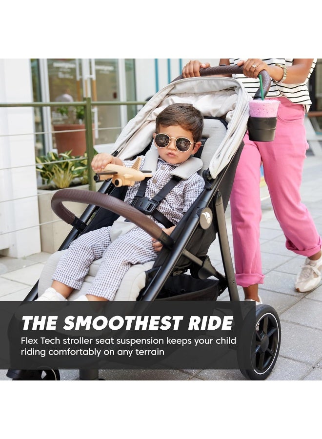 Baby Jogger City Mini Air Lightweight Stroller, Rich Black - Image 5