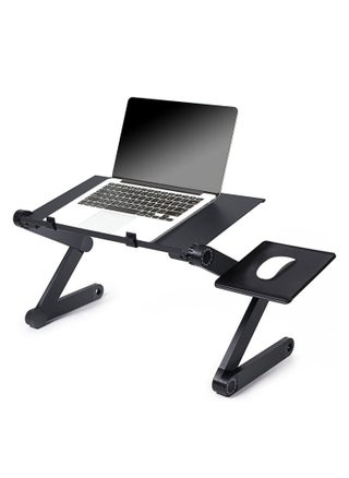 Laptop Desk, Laptop Stand for Bed and Sofa, Portable Adjustable Laptop Table Desk Stand with Mouse Pad, Ergonomic Design Lap TV Bed Tray Aluminum Cozy Desk Suitable for Reading Studying - pzsku/Z116E989C9C6CDC1639E9Z/45/_/1675164547/4f30ea6d-db98-408b-b664-a7c6a6f39eee
