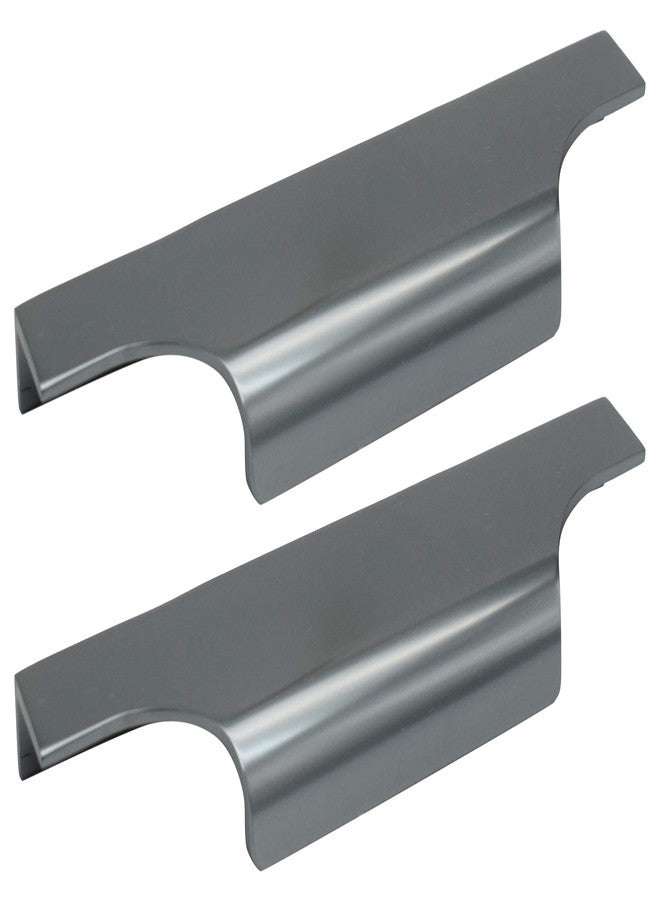 RAB Handle Aluminum, for Door, Window, Drawer/Cabinet/Wardrobe, Kitchen and Office, Furniture Handle (Code:- Hand F 121, Finish:- Grey, Size:- 8", Pack of 2 PCS) - Image 1