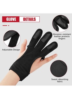Realfrog Set Of 2 Archery Hand Guards Wrist Guards For Adult Archers Bow Finger Guards Compound And Repeat Bow Shooting Protective Gear For Hunting And Shooting Targets  - Image 4