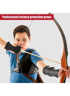 Realfrog Set Of 2 Archery Hand Guards Wrist Guards For Adult Archers Bow Finger Guards Compound And Repeat Bow Shooting Protective Gear For Hunting And Shooting Targets  - Image 5