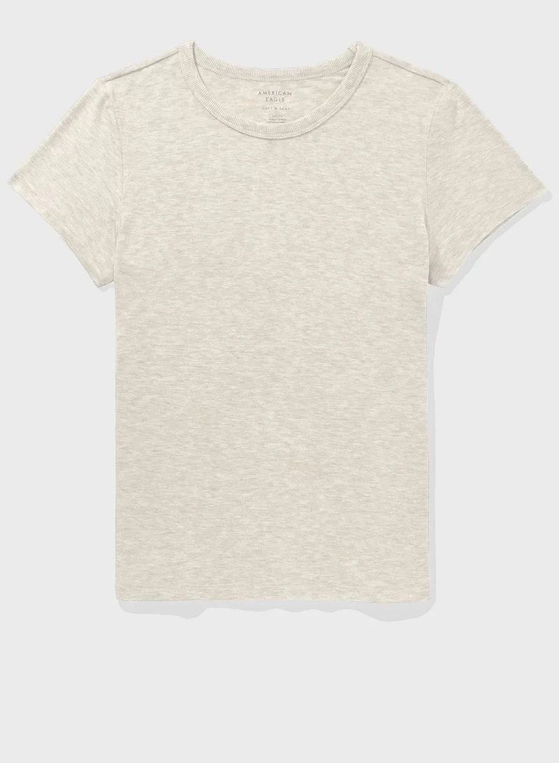 امريكان ايجل Essential Crew Neck Short Sleeve  T-Shirt