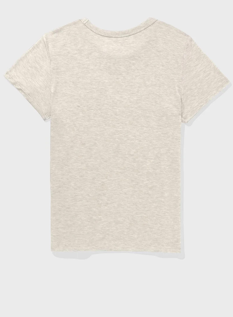 امريكان ايجل Essential Crew Neck Short Sleeve  T-Shirt