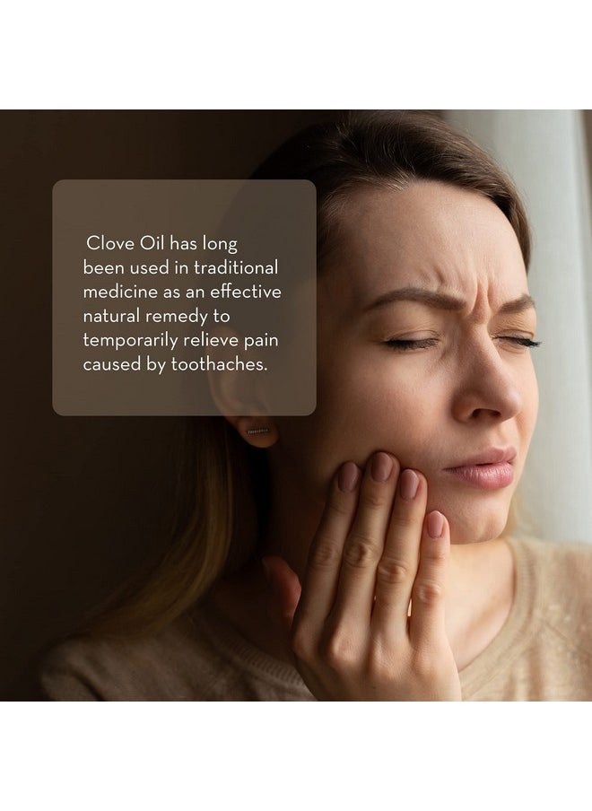 PURE BODY NATURALS Clove Bud Essential Oil, 10 Ml - Pure And Undiluted Therapeutic Grade For Aromatherapy Diffuser And Relief  - Image 2