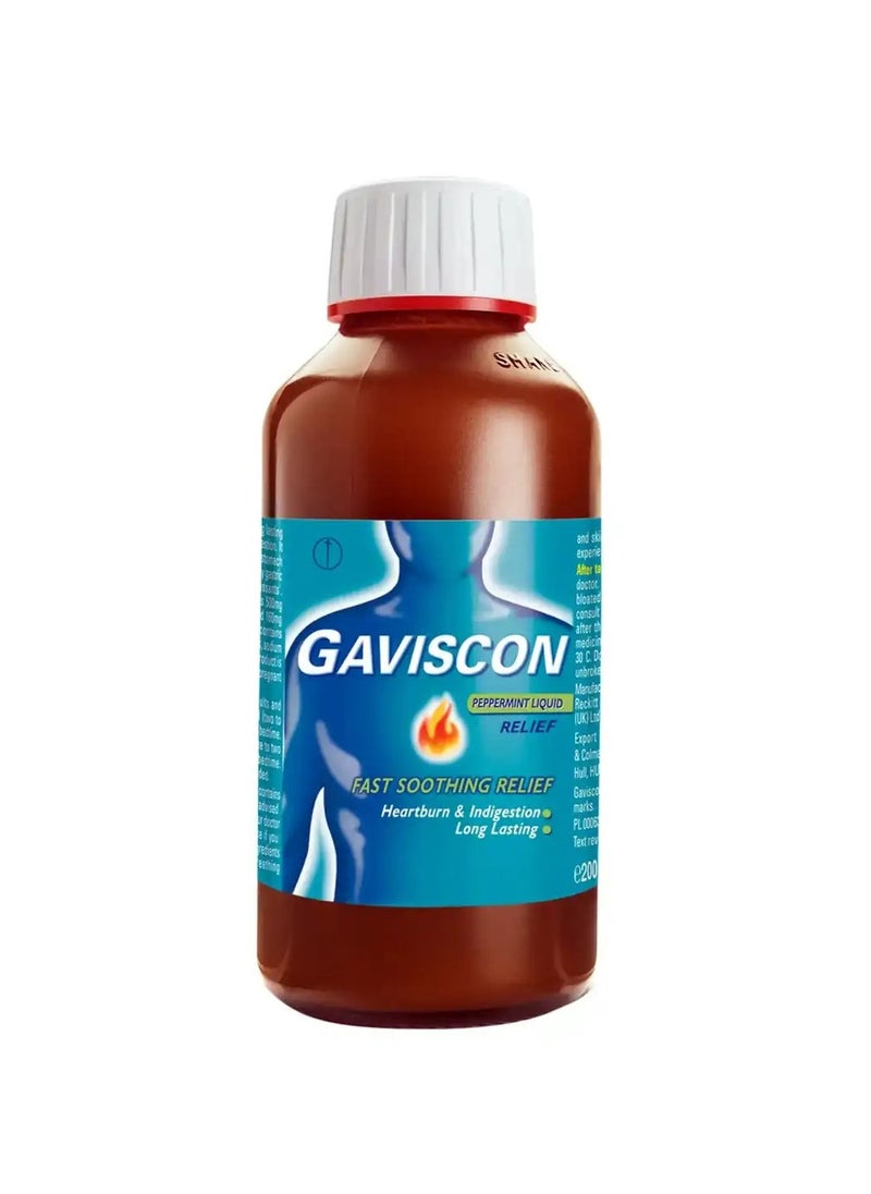 GAVISCON Peppermint Liquid 200ML 