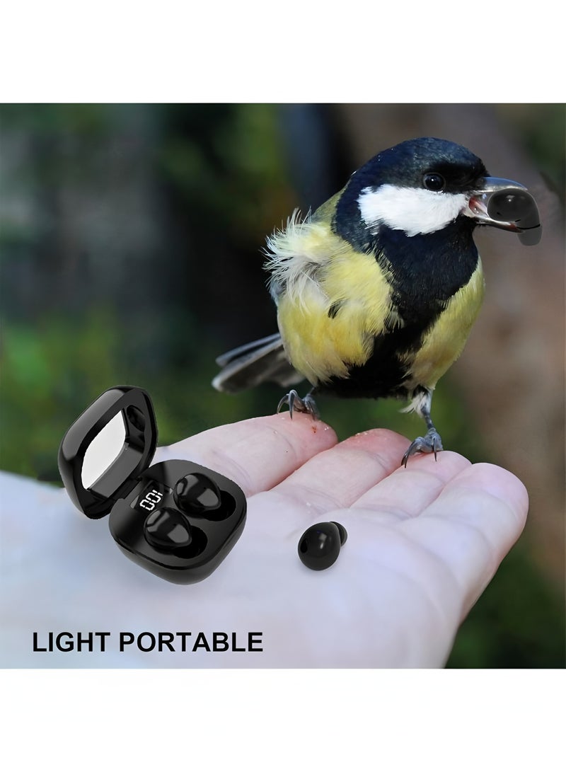 Apluynm Mini Earbuds Wireless Micro Smallest Tiny Earbuds Sleep Wireless Earphone - Image 5