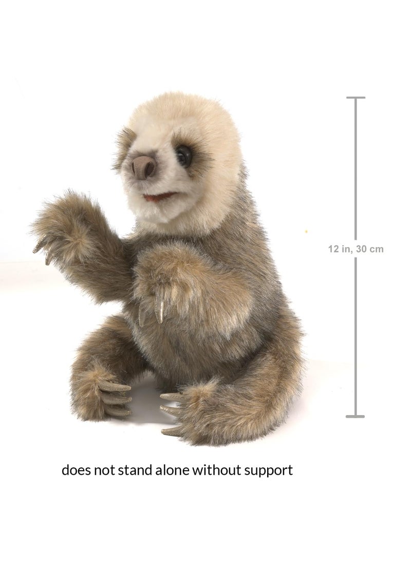 Folkmanis Folkmanis Baby Sloth Hand Puppet  - Image 4