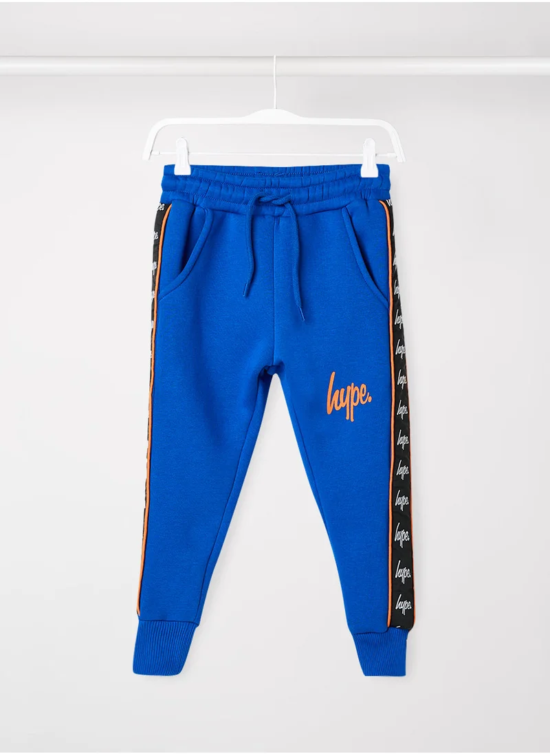 JUST HYPE Boys Logo Tape Sweatpants