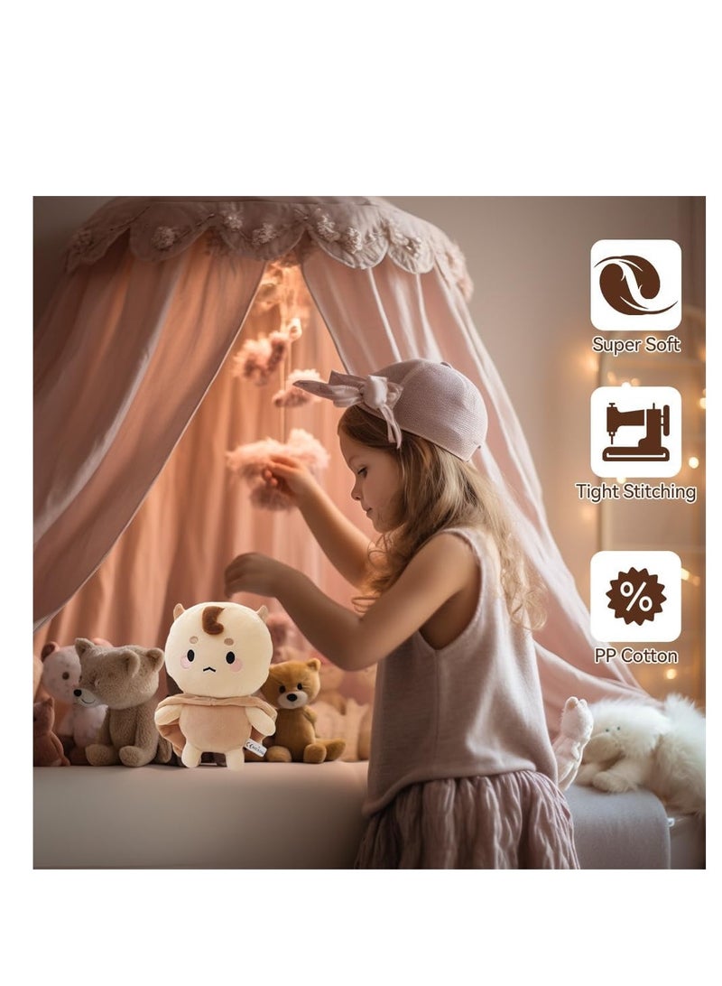 KASTWAVE Cute Plush Toy 1 Piece 11inches Soft Doll Stuffed Animal Toys Plushies Cute Nap Plush Doll for Kids Boys Girls Children Birthday Gift - Image 4