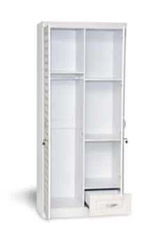 SILA 2 Door Wooden Wardrobe Cabinet Cupboard Engineered Wood Perfect Modern Stylish Heavy Duty With Mirror  - Image 3