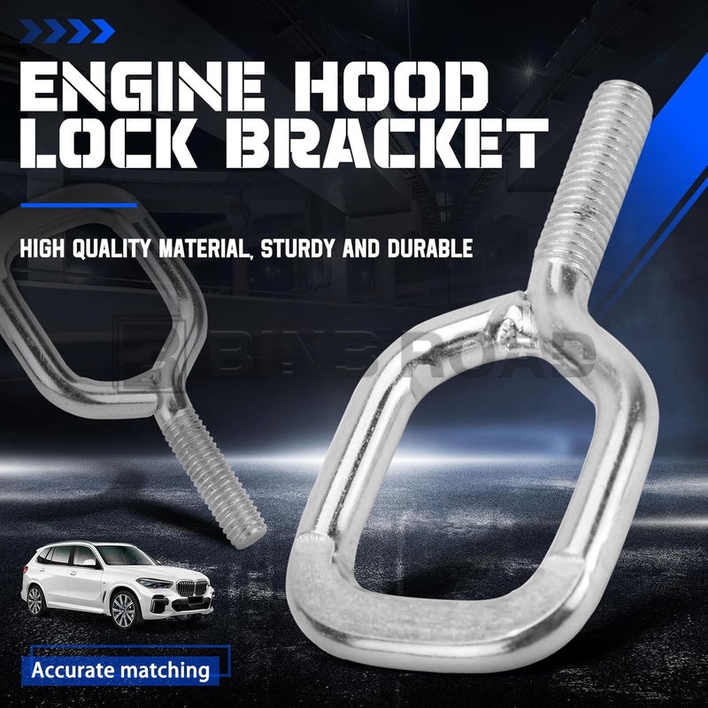 BINB ROAD Hood Catch Lock Bracket 51237008756 for BMW 3 Series M3 E60 E61 E64 E87 E90 - Image 3