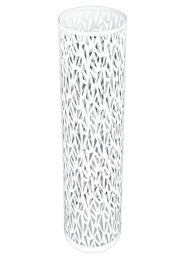 سيمي حامل مظلة معدني دائري من سيمي، مقاوم للماء، بتصميم عصري، ثابت للاستخدام في المداخل والمكاتب والمنازل (كبير) - Image 1