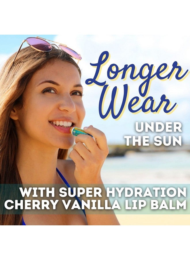 STREAM 2 SEA مجموعة هدايا للعناية بالجسم والشعر لرحلات صديقة للبيئة شامبو وغسول الجسم بلسم SPF30 SPF20 وواقٍ شمسٍ معدني SPF 30 بخلاصة الخيار بالنعناع وترطيب بلسم الشفاه بالفانيليا الكرزية من ستريم2سي - Image 5