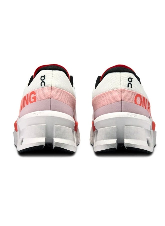 On Cloudmonster 2 Men’s & Women’s Running Shoes – White Orange - Image 4