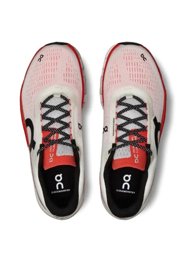 On Cloudmonster 2 Men’s & Women’s Running Shoes – White Orange - Image 5