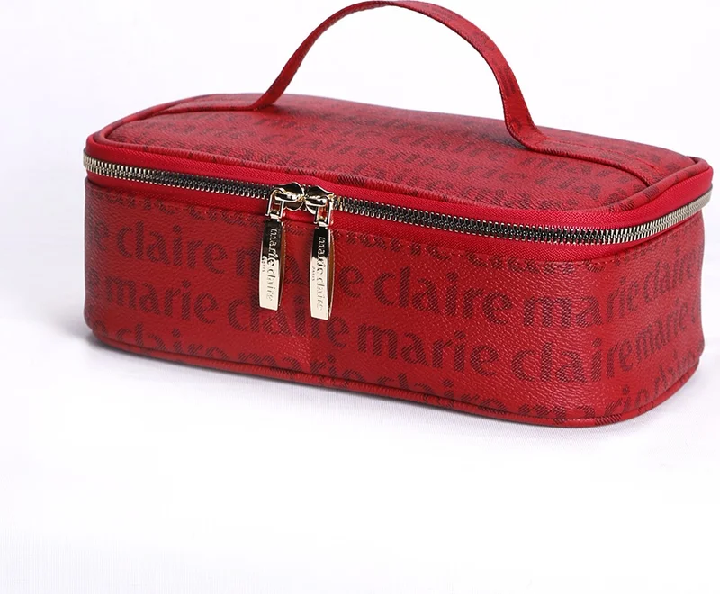 Marie Claire Claret Red Women's Makeup Bag Regina MC212111236
