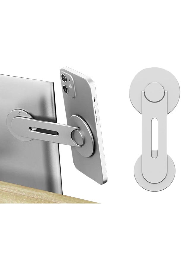 Magnetic Phone Holder for Laptop, Magsafe Phone Mount, Continuity Camera Adapter Compatible with MagSafe for iOS 16 & macOS Ventura, Slim Laptop Phone Mount Computer Expansion Bracket for Smartphone - Image 1