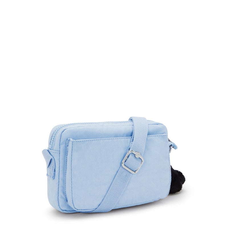 kipling Abanu Mini Crossbody Bag with Adjustable Shoulder Strap Cloudy Sky Blue - Image 5