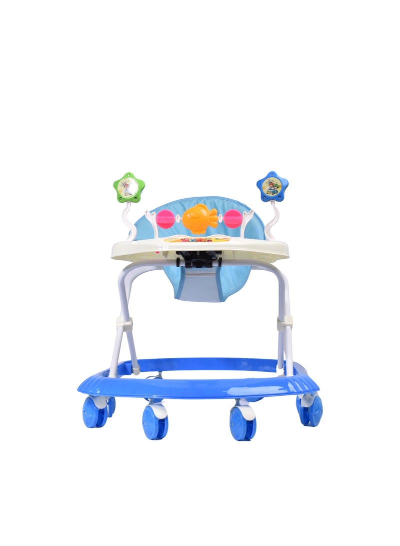 ماس مشاية أطفال بسيطة وصغيرة الحجم قابلة للطي مع موسيقى والعاب - Image 3