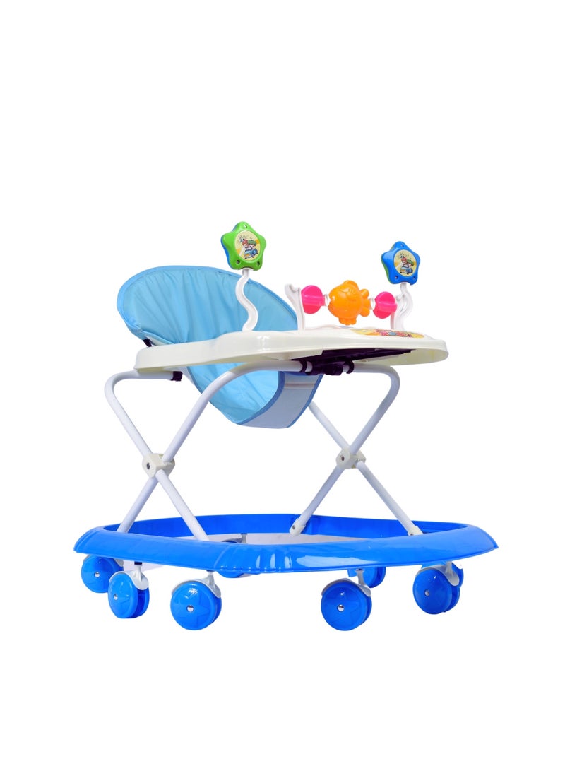 ماس مشاية أطفال بسيطة وصغيرة الحجم قابلة للطي مع موسيقى والعاب - Image 2