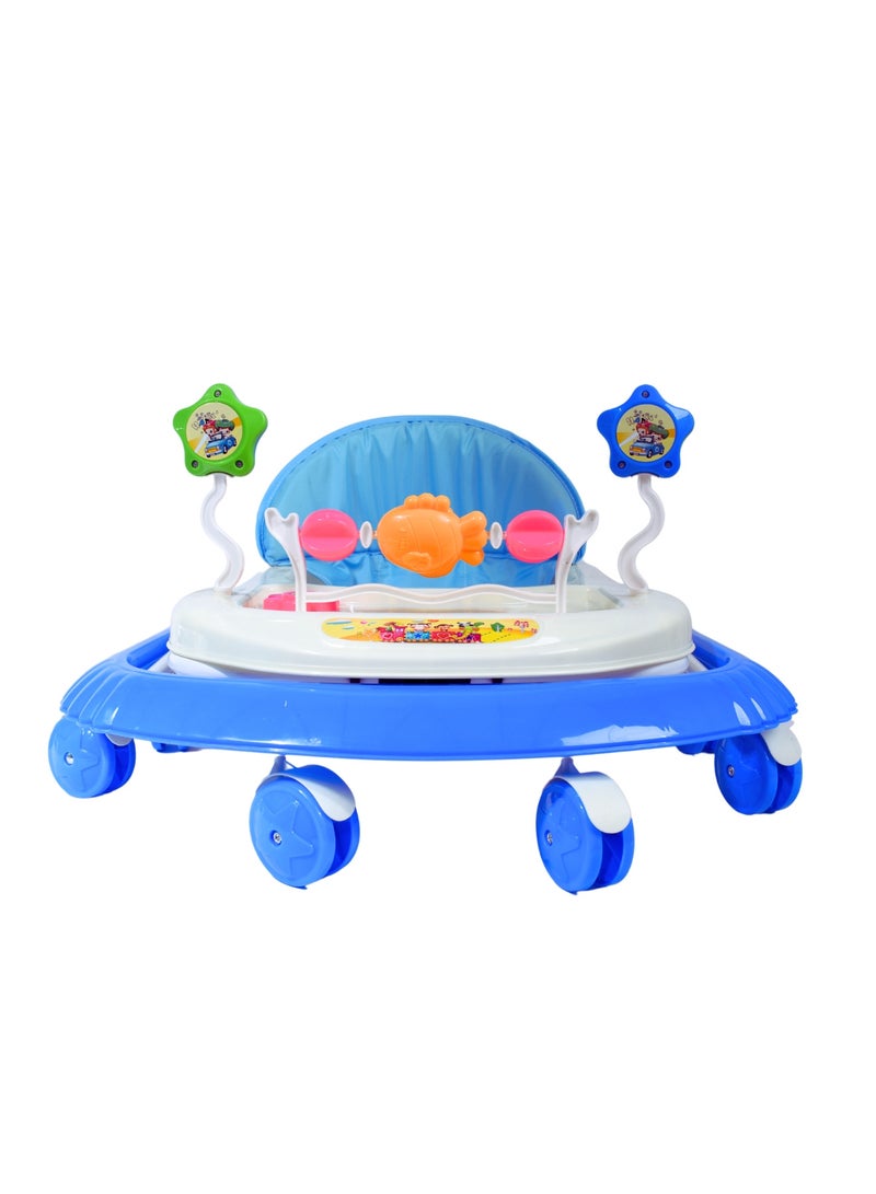 ماس مشاية أطفال بسيطة وصغيرة الحجم قابلة للطي مع موسيقى والعاب - Image 4