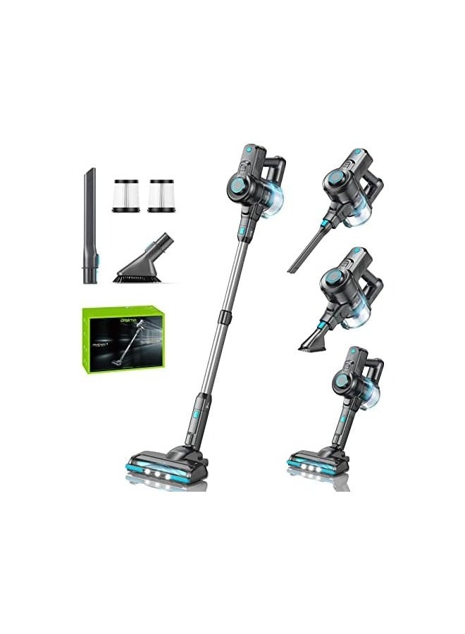 Oraimo OSV-102B Cordless Vacuum Cleaner – Upgrade Stick Vacuum with Self-Standing Design, Lightweight & Powerful Battery Vacuum for Pet Hair, Carpets & Hard Floors - Image 1