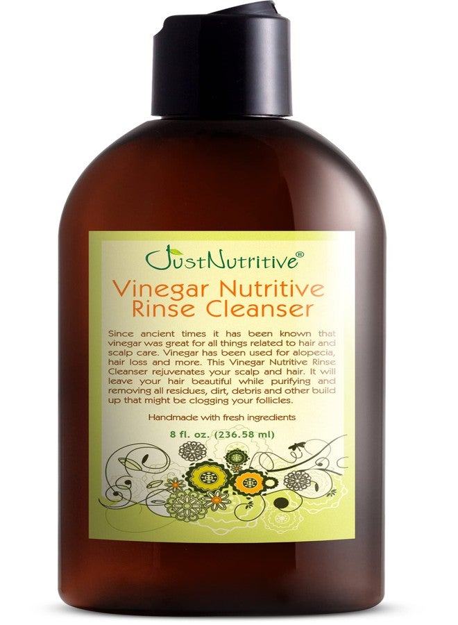 Just Nutritive Vinegar Nutritive Rinse | Natural Hair Care to Revitalize Hair and Scalp | Prevents Hair Loss | Just Nutritive | 8 Oz - Image 1