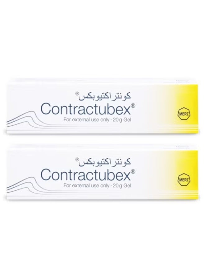 كونتراكتيوبكس جل 20 جرام مكون من قطعتين