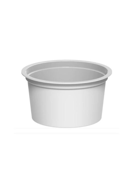 100 Pc Shot Cups – white Plastic Small Containers With Tight Lids Condiment Cups Sauce Cups Souffle Cups Disposable Ketchup Cups Tiny Comfy Cups