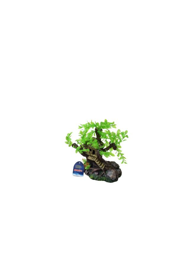 KARIS Aquarium Decoration Artificial Plant For Fish Tank 26x18x11cm - Image 4