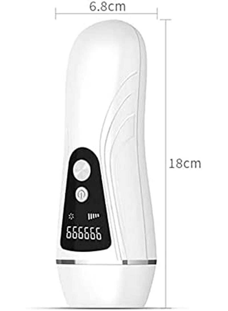 GT-Wheel Hair Removal for Women and Men Permanent Hair Remover Device for Facial Legs Arms Armpits and Body (White) - Image 2