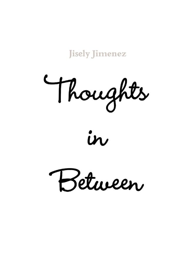 thoughts in between  - Image 1