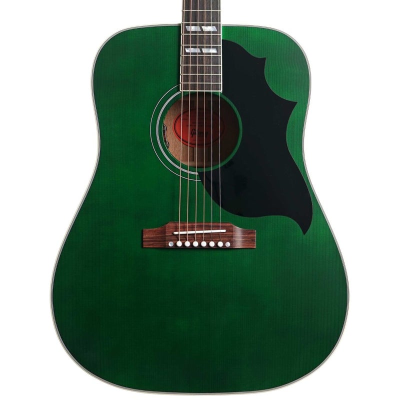 Gibson SSHFEGPSL0976 Hummingbird Acoustic-Electric Guitar - Emerald Green - Image 1