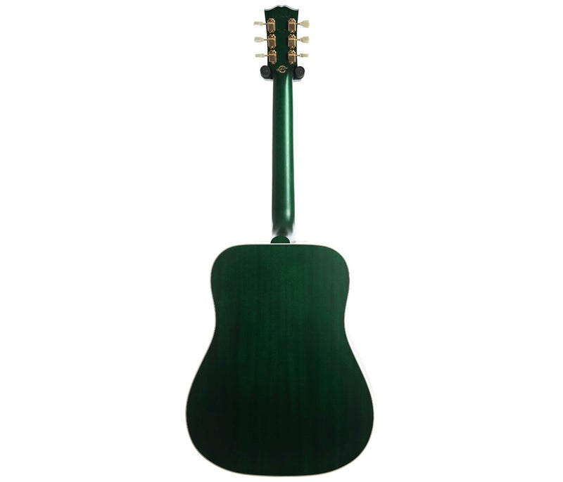 Gibson SSHFEGPSL0976 Hummingbird Acoustic-Electric Guitar - Emerald Green - Image 4