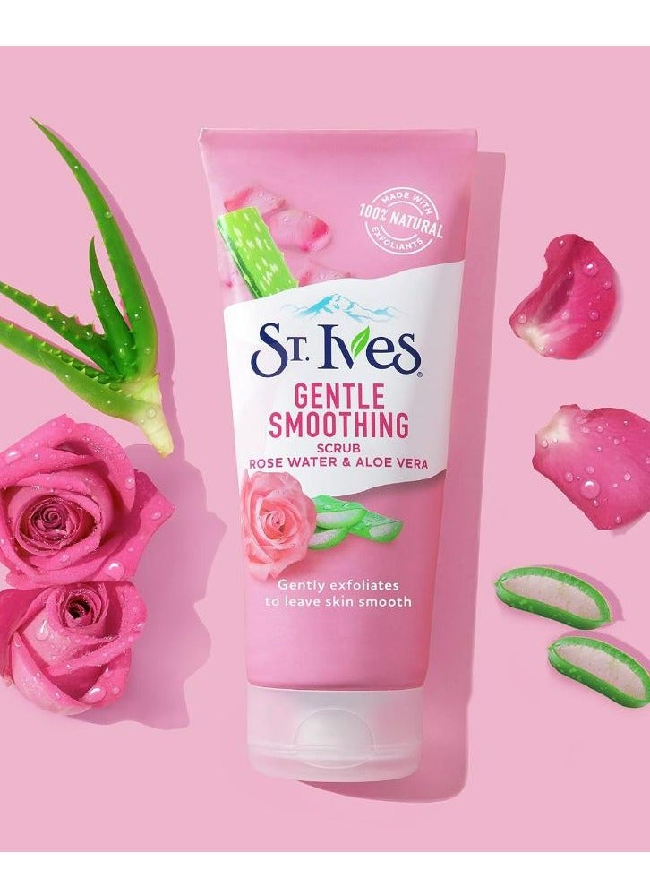 سانت آيفز مقشر منعم لطيف بماء الورد والصبار 170 جرام - Image 1