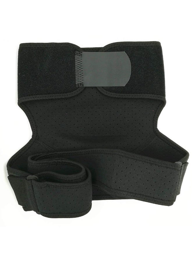 FDTY Shoulder Support Brace with Pressure Pad for Men Women, Adjustable Shoulder Brace for Torn Rotator Cuff, Tendonitis, Dislocation, AC Joint, Bursitis, Fits Right or Left Shoulder - Image 3