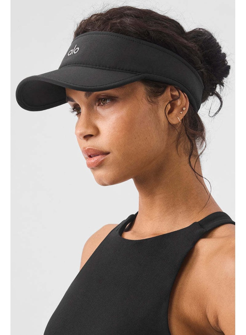 alo ALO sunshade hat Outdoor internal mesh sweatband BLACK  - Image 1