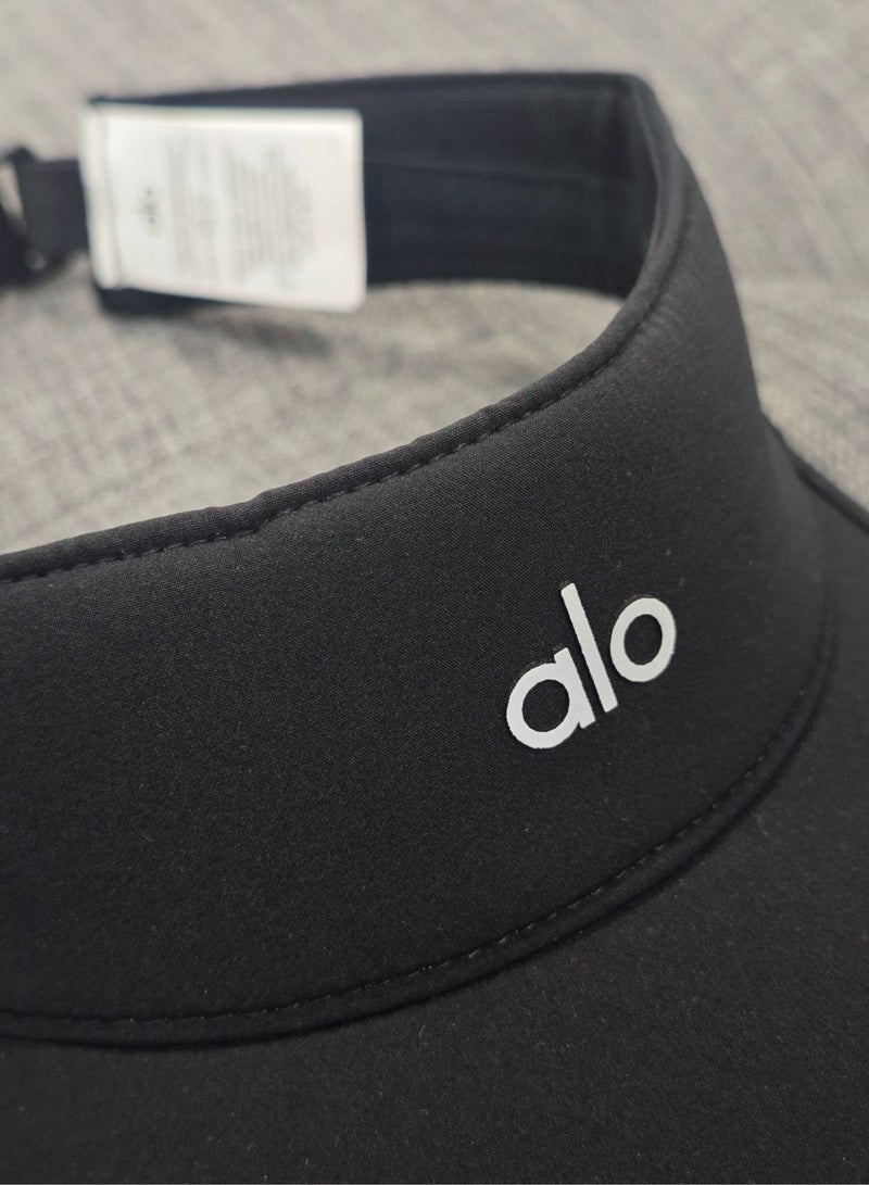 alo ALO sunshade hat Outdoor internal mesh sweatband BLACK  - Image 4