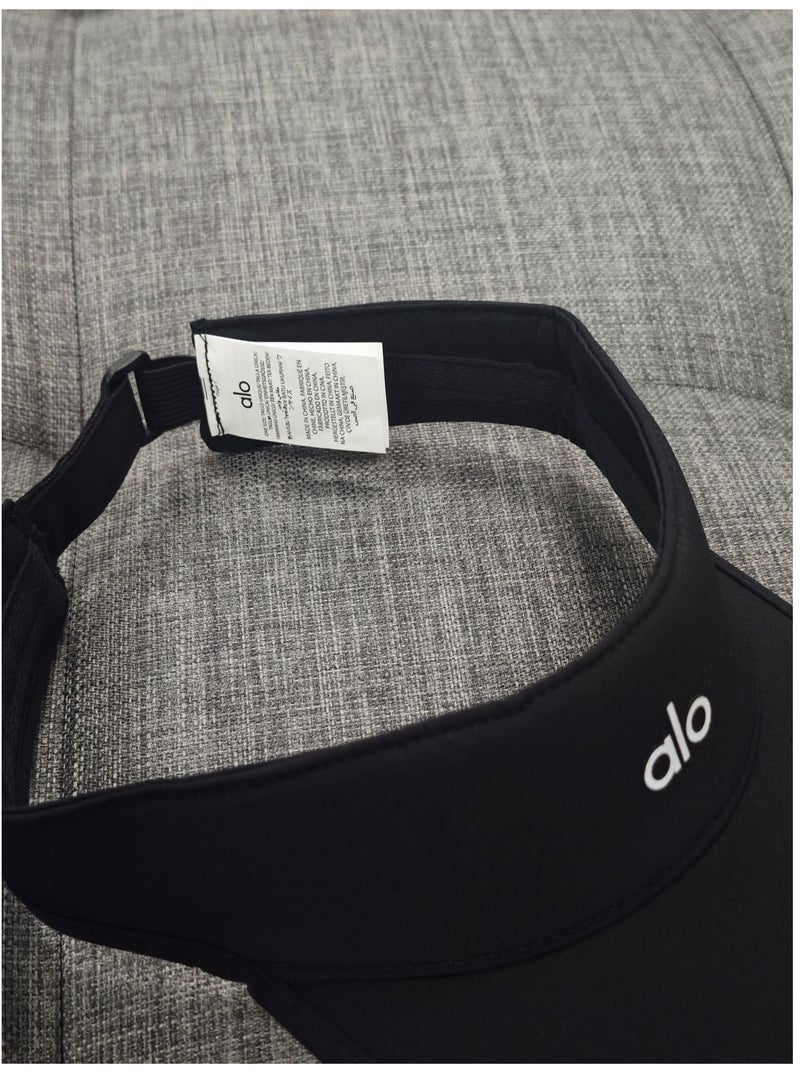 alo ALO sunshade hat Outdoor internal mesh sweatband BLACK  - Image 5
