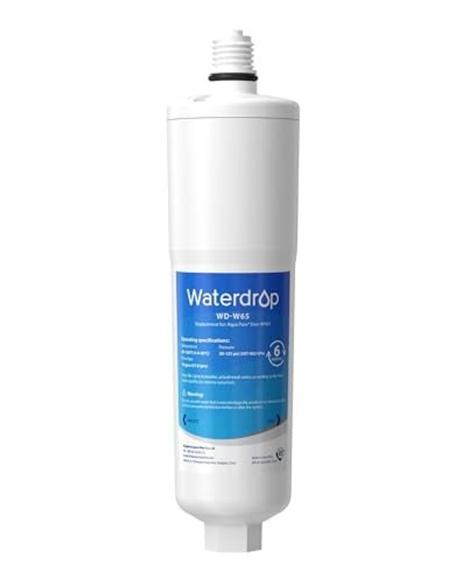 Waterdrop AP431 Replacement Cartridge for Aqua-Pure AP431 Hot Water Scale Inhibitor for AP430SS, Prevent Scale Accumulation and Protect Water Heaters, Pack of 1