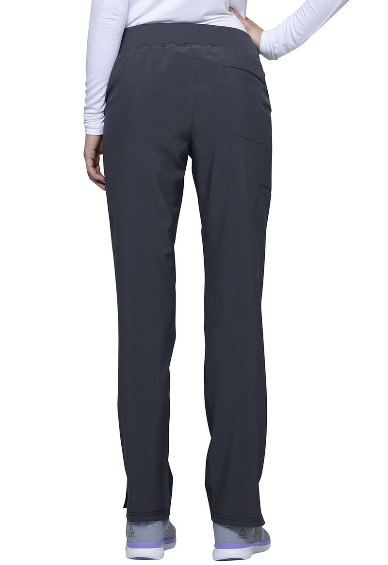 HeartSoul Love Always HS075 Women's Mid Rise Tapered Leg Pant (Pewter, Large) - Image 5